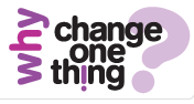 change one thing