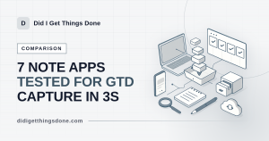 Best Note Taking App: 7 Tested Picks for a GTD Workflow