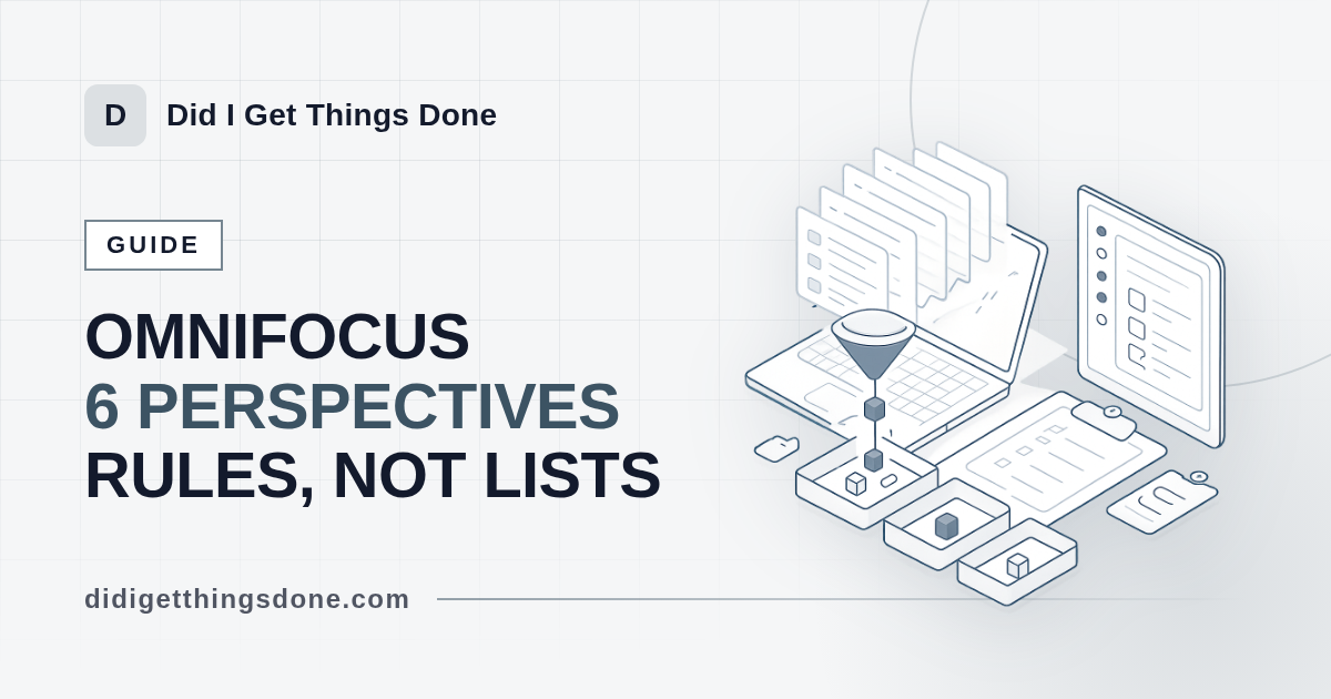 OmniFocus Perspectives Guide: 6 Custom Views That Cut Your Daily Review