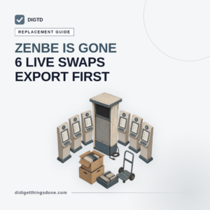 Zenbe Is Gone: 6 GTD Email and List Swaps