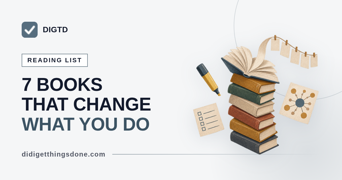 Best Self Improvement Books: 7 You Act On